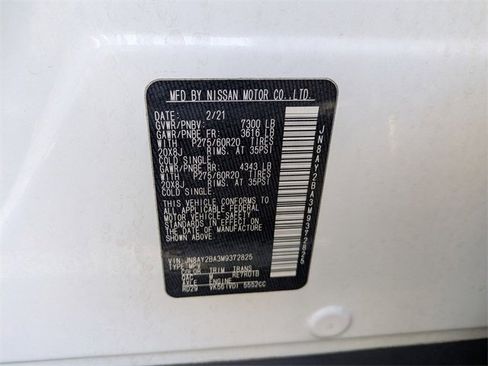 Used 2021 Nissan Armada SL w/ Captain's Chairs Package image 40