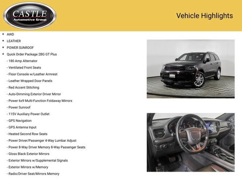Used 2024 Dodge Durango GT AWD/4WD image 3