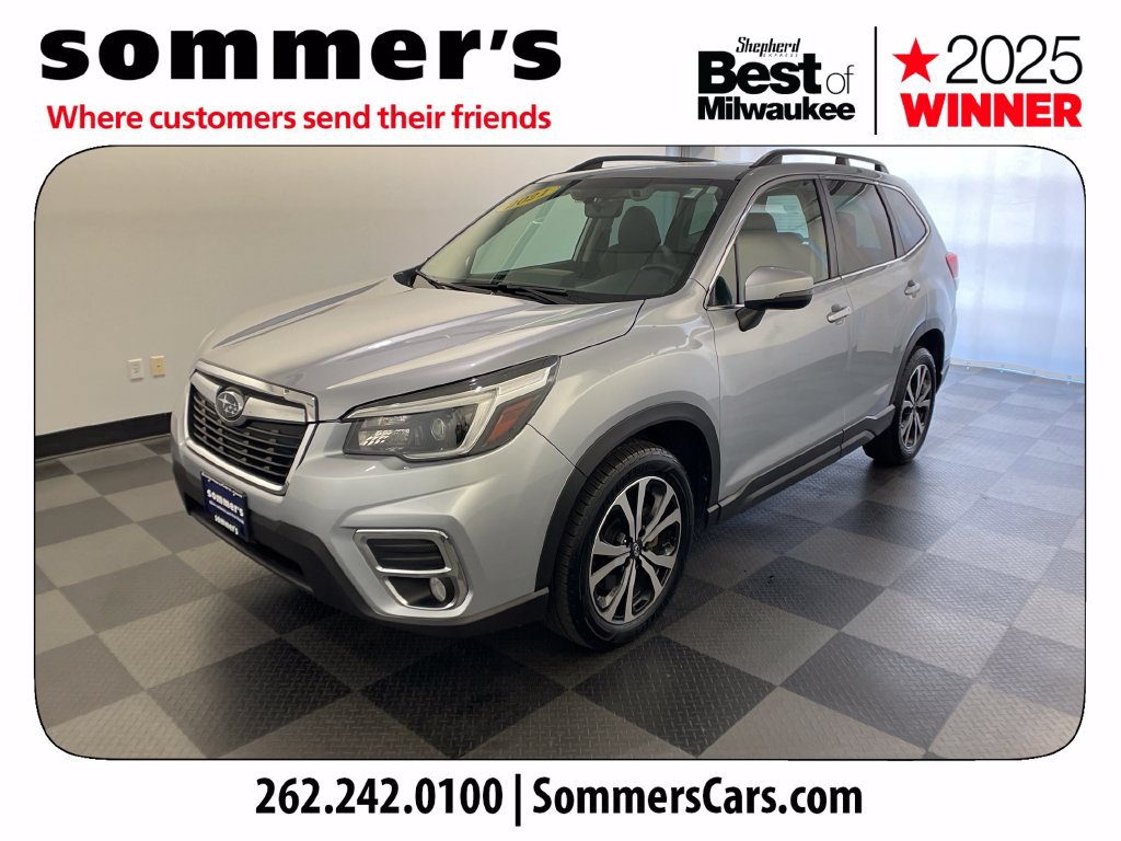 Certified 2021 Subaru Forester Limited w/ Popular Package #3 AWD/4WD image 3