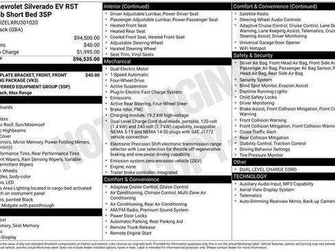 Used 2024 Chevrolet Silverado EV RST AWD/4WD image 19