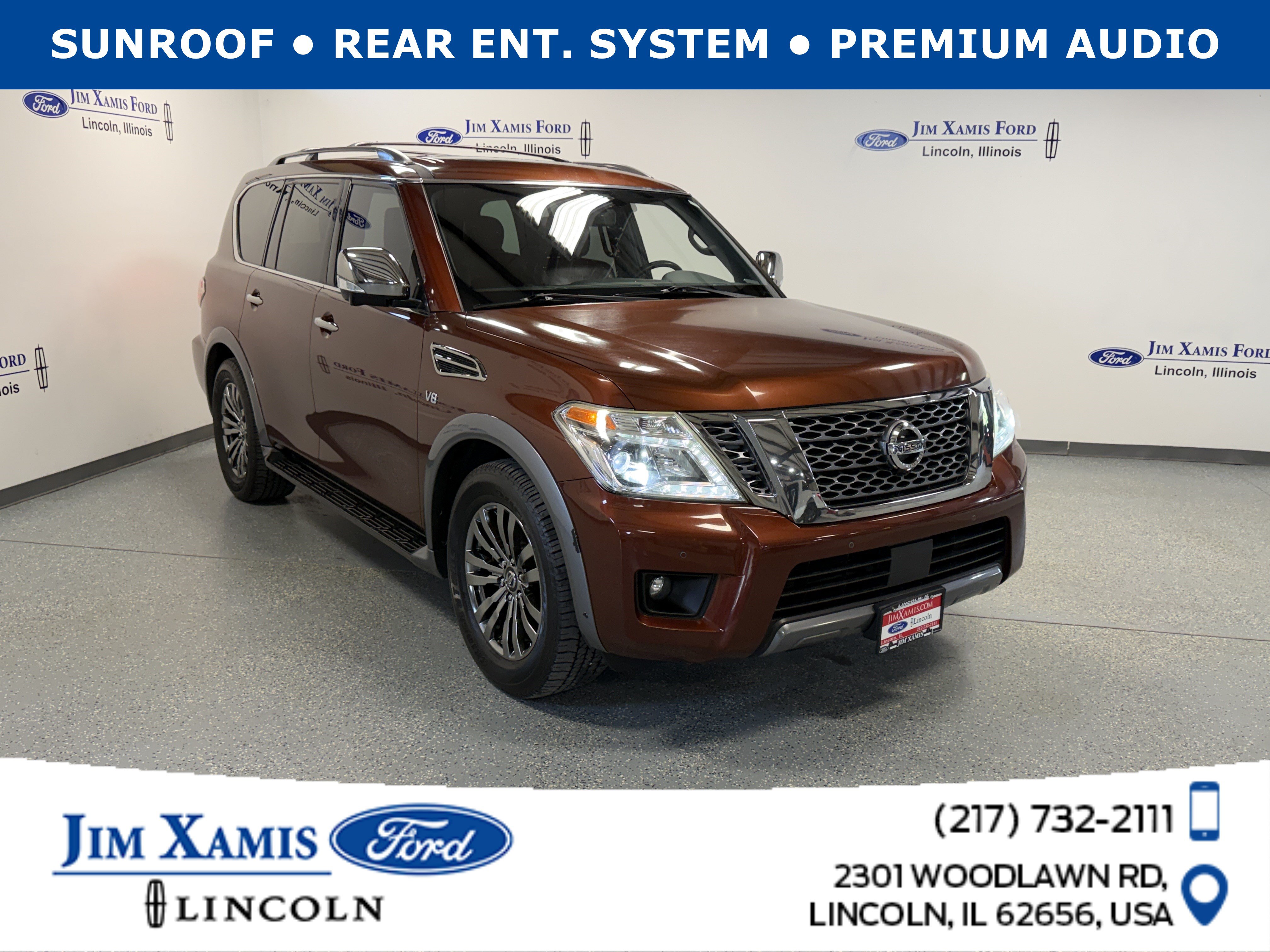 Used 2018 Nissan Armada Platinum w/ Captain Seat Package RWD image 1