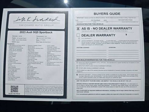 Used 2023 Audi SQ5 Premium Plus w/ Premium Plus Package AWD/4WD image 16