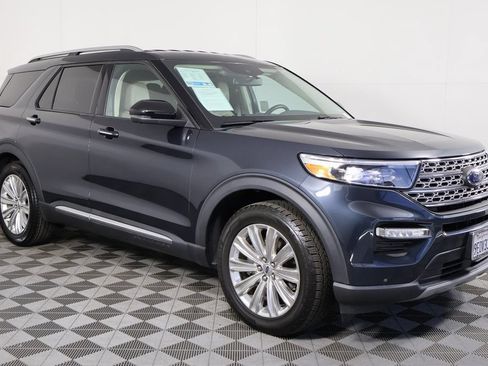 Used 2023 Ford Explorer Limited w/ Hybrid Equipment Group 310A RWD image 3