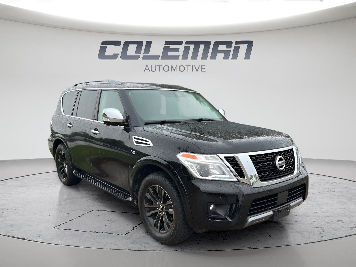 Used 2019 Nissan Armada Platinum w/ Captain's Chairs Package AWD/4WD image 2