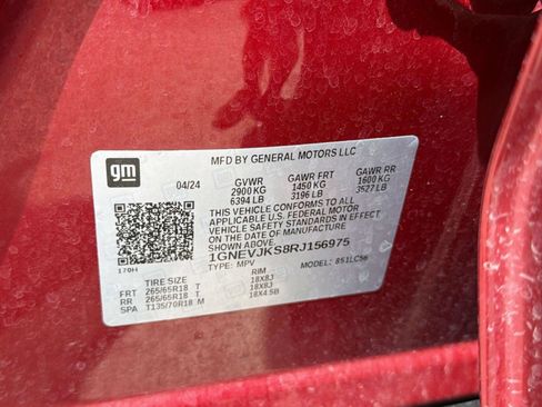 Used 2024 Chevrolet Traverse Z71 w/ Enhanced Driving Package AWD/4WD image 25