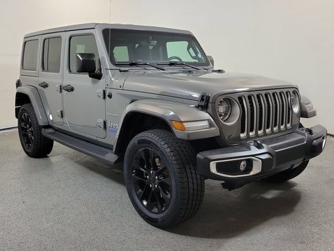 Used 2021 Jeep Wrangler Unlimited Sahara AWD/4WD image 1