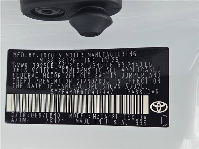 New 2026 Toyota Corolla LE FWD image 18