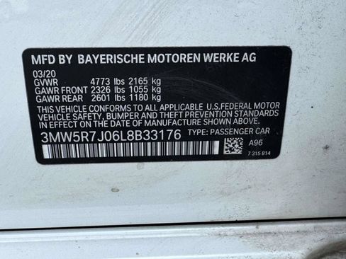 Used 2020 BMW 330i xDrive Sedan w/ Premium Package AWD/4WD image 29