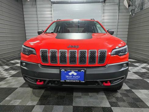 Used 2021 Jeep Cherokee Trailhawk w/ Sun, Sound & Nav Group AWD/4WD image 3