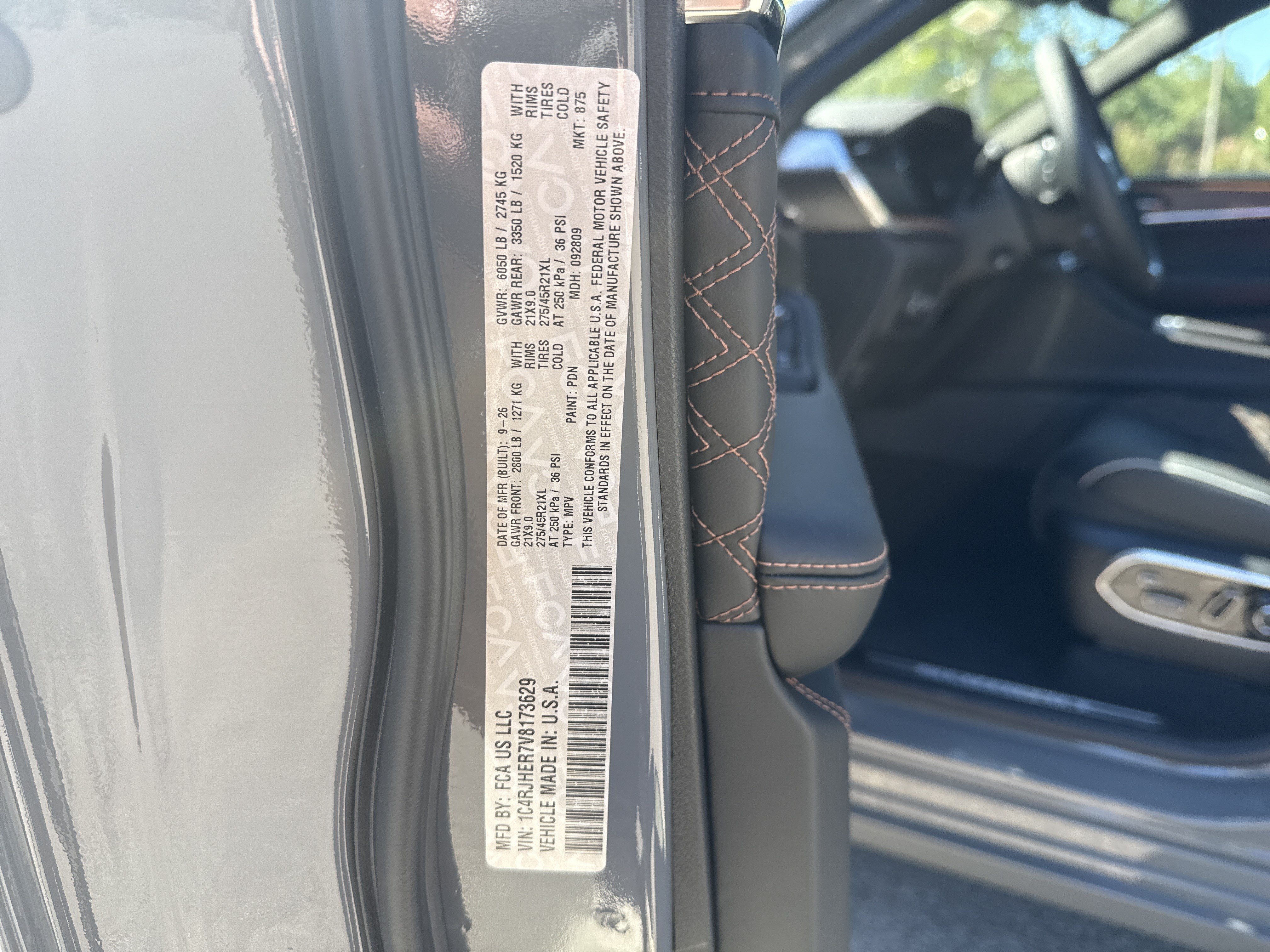 New 2027 Jeep Grand Cherokee Summit AWD/4WD image 33