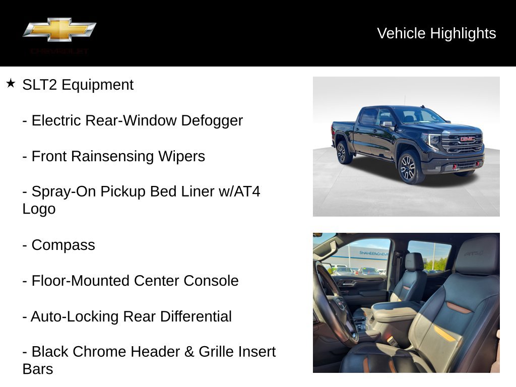 Used 2023 GMC Sierra 1500 AT4 w/ Technology Package AWD/4WD image 20