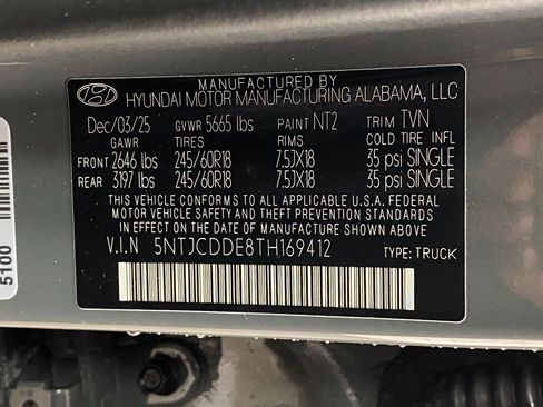 New 2026 Hyundai Santa Cruz SEL AWD/4WD image 33