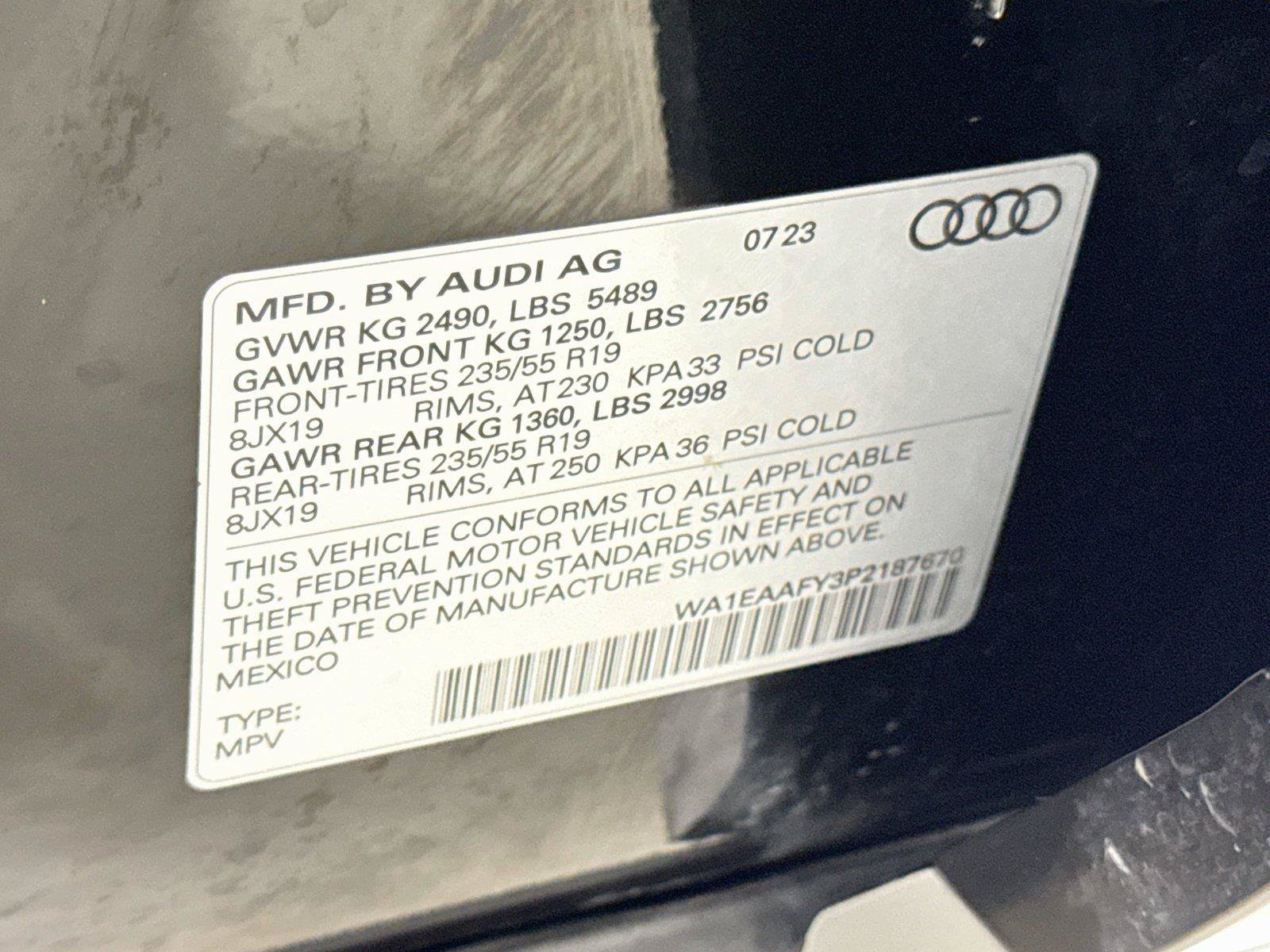 Used 2023 Audi Q5 2.0T Premium Plus w/ Premium Plus Package AWD/4WD image 31