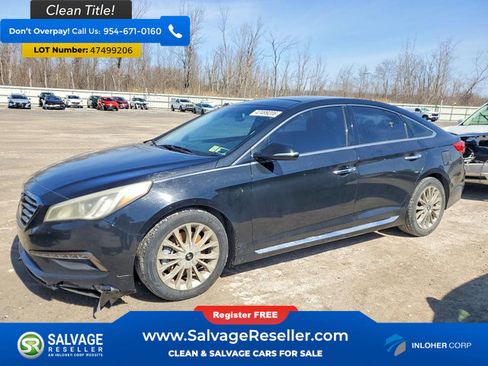 Used 2015 Hyundai Sonata Limited w/ Option Group 06 image 1