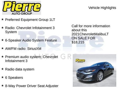 Used 2021 Chevrolet Malibu LT image 7