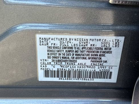 Used 2024 Nissan Sentra SV w/ All-Weather Package FWD image 32
