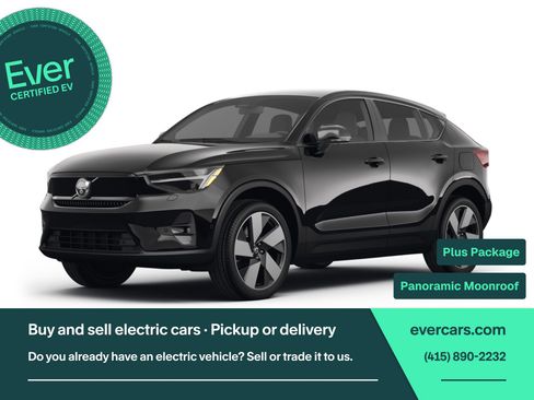 Used 2023 Volvo C40 P8 Recharge Plus w/ Climate Package AWD/4WD image 1