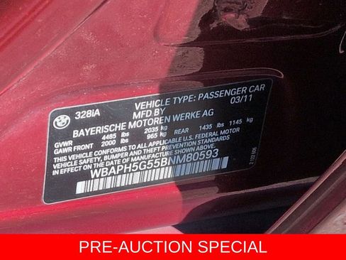Used 2011 BMW 328i Sedan RWD image 34