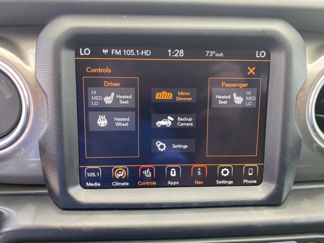 Used 2021 Jeep Wrangler Unlimited Sahara w/ Uconnect 4C Nav & Sound Group AWD/4WD image 23