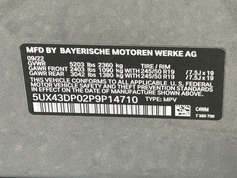 Used 2023 BMW X3 sDrive30i w/ Convenience Package image 13