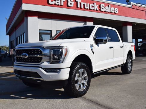 Used 2021 Ford F150 Platinum w/ Equipment Group 701A High image 1