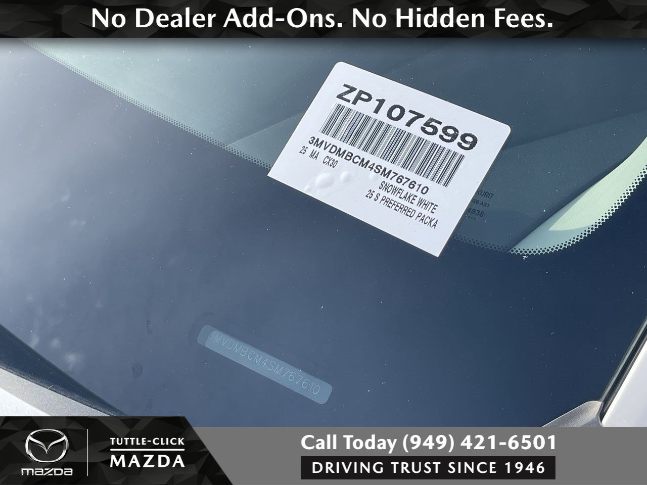 Used 2025 MAZDA CX-30 AWD 2.5 S w/ Preferred Package image 42