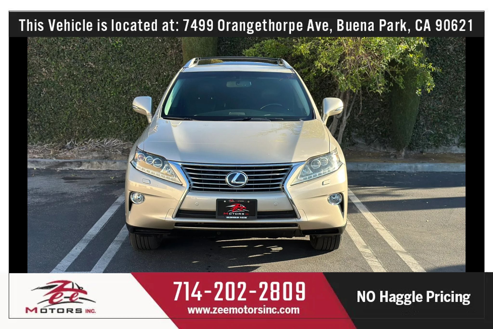 Used 2013 Lexus RX 450h AWD w/ Navigation Pkg image 3