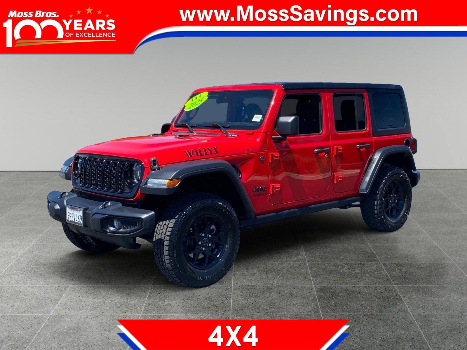 Used 2025 Jeep Wrangler Unlimited Sport AWD/4WD image 1
