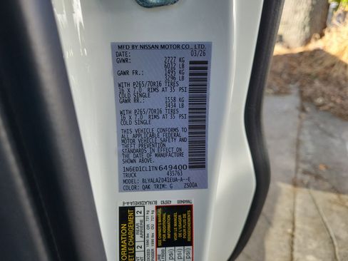 New 2026 Nissan Frontier S RWD image 15