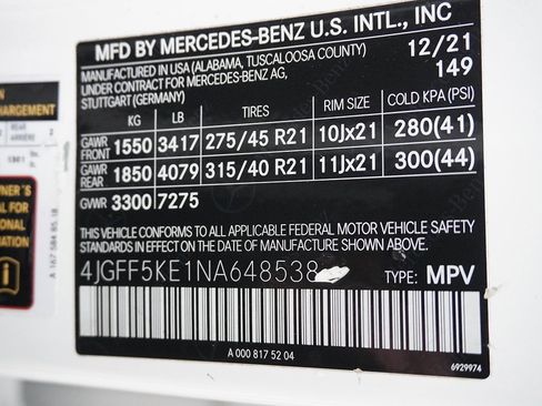 Used 2022 Mercedes-Benz GLS 450 4MATIC image 71