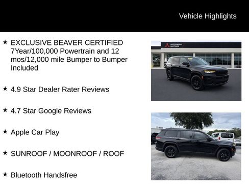 Used 2024 Jeep Grand Cherokee L Altitude AWD/4WD image 5
