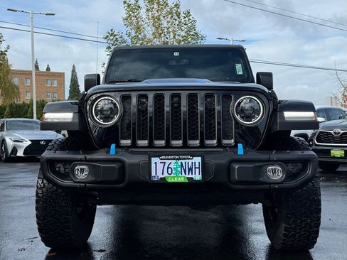 Used 2023 Jeep Wrangler Unlimited Rubicon 4xe w/ Steel Bumper Group image 8