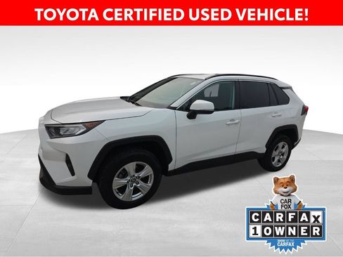 Certified 2021 Toyota RAV4 XLE AWD/4WD image 1