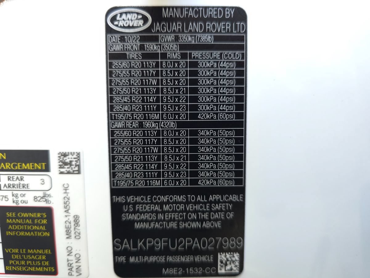 Used 2023 Land Rover Range Rover SE AWD/4WD image 59