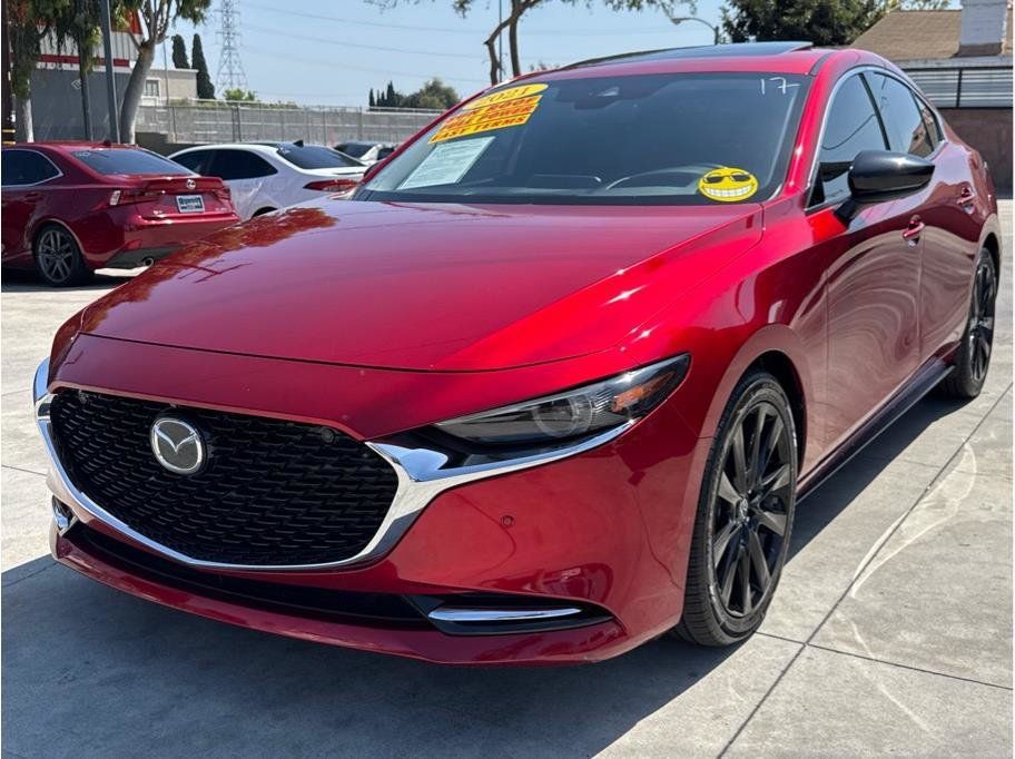 Used 2021 MAZDA MAZDA3 2.5 Turbo Sedan w/Premium Plus AWD/4WD image 3