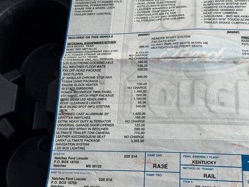 Used 2019 Ford F350 Lariat w/ Lariat Ultimate Package image 44