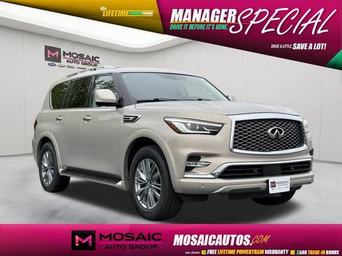 Used 2023 INFINITI QX80 Luxe w/ Cargo Package AWD/4WD image 1