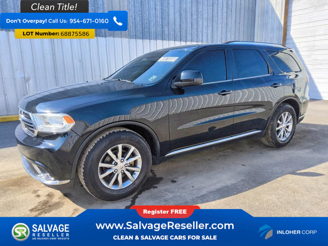 Used 2018 Dodge Durango SXT w/ Quick Order Package 2BB RWD image 1