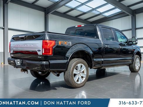Used 2018 Ford F150 Platinum w/ Equipment Group 701A Luxury image 39