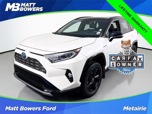 Used 2021 Toyota RAV4 XSE w/ Carpet Mat Package (TMS) image 1