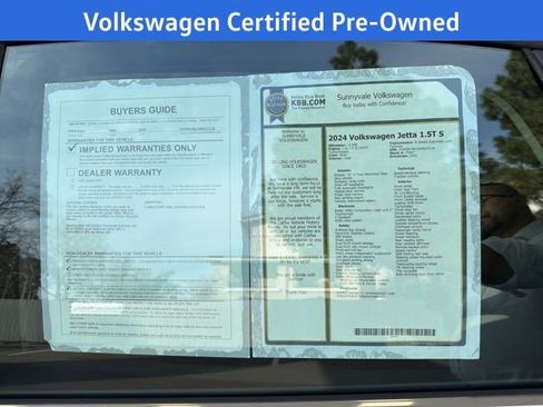 Certified 2024 Volkswagen Jetta S image 18