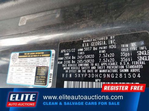 Used 2022 Kia Telluride EX w/ EX Premium Package image 18