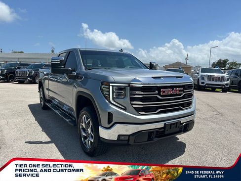 Certified 2025 GMC Sierra 1500 SLT w/ SLT Premium Plus Package AWD/4WD image 3