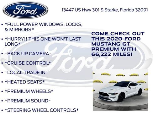 Used 2020 Ford Mustang GT Premium w/ GT Performance Package image 12