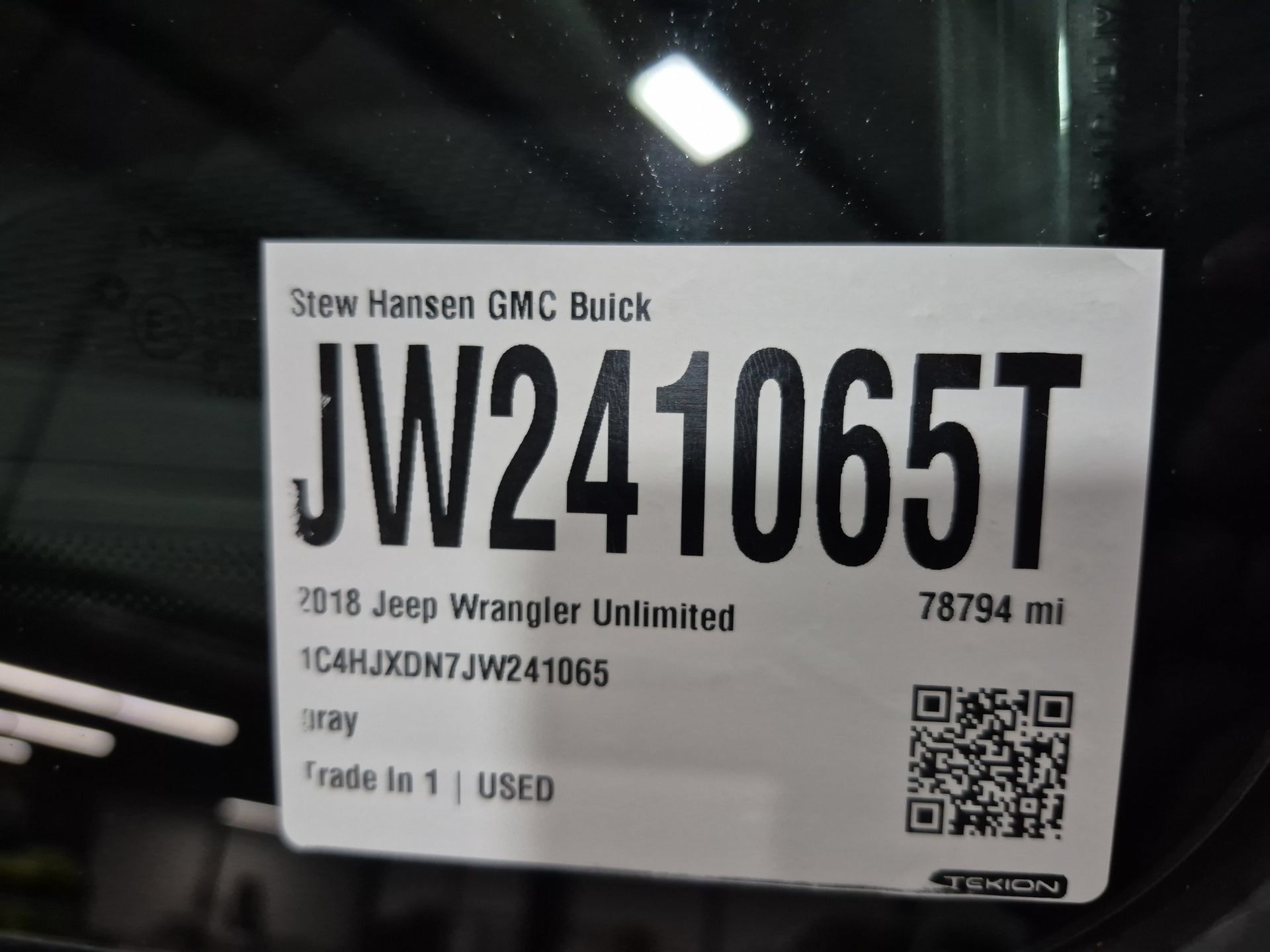 Used 2018 Jeep Wrangler Unlimited Sport AWD/4WD image 32