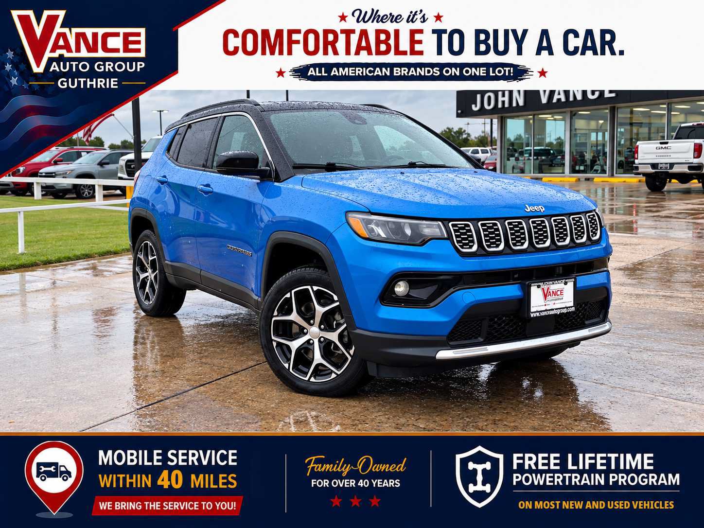 Used 2024 Jeep Compass Limited AWD/4WD image 1