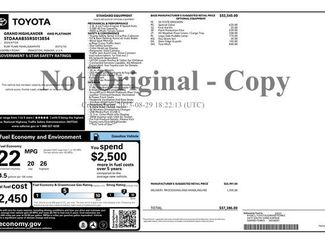 Used 2024 Toyota Grand Highlander Platinum video 3