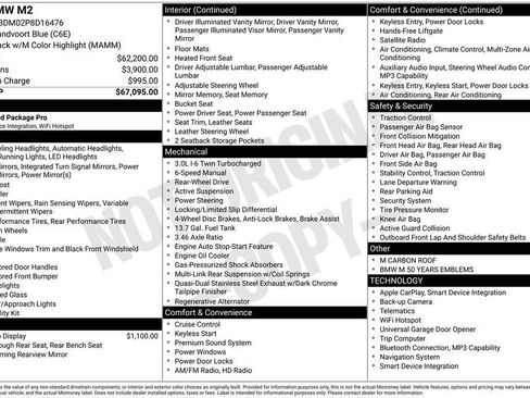 Used 2023 BMW M2 image 6