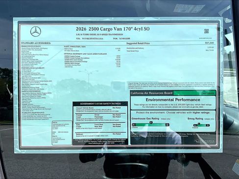 New 2026 Mercedes-Benz Sprinter 2500 image 19