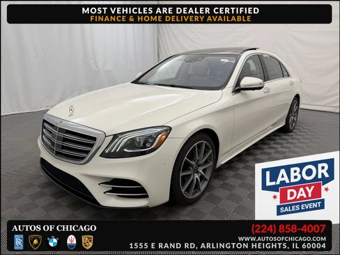 Used 2019 Mercedes-Benz S 560 4MATIC Sedan image 1